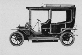 Opel Doktor Landaulet (1907) - für den Arzt auf Hausbesuchen