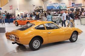Opel Experiment GT (1965) - das Konzeptfahrzeug hatte grössere Überhänge als die Serienausführung - Techno Classica 2015