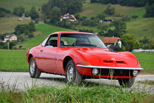 Opel GT 1100 SR (1969) - als Lot 104 angeboten an der Versteigerung Oldtimer Galerie Toffen vom 16. Oktober 2021