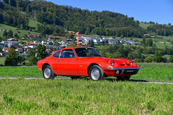 Opel GT 1900 (1968) - als Lot 135 an der Versteigerung der Oldtimer Galerie Toffen am 14. Oktober 2023 angeboten