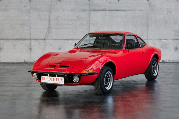 Bild: Opel GT 1900 A-L (1973) - als Lot 17 angeboten an der Dorotheum Versteigerung anlässlich der Classic Expo Salzburg 2021