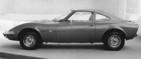 Opel GT (1969) - Seitenprofil, links