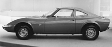 Opel GT (1969) - Seitenprofil, links