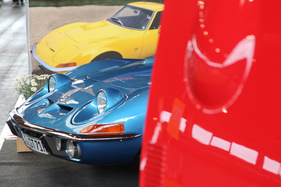 Opel GT (1969) - mit ausgeklappten Scheinwerfern - Motorworld Classics Bodensee 2019
