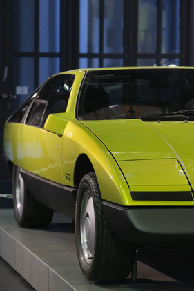 Opel GT 2 (1975) - ausgestellt im Verkehrszentrum des Deutschen Museums in München