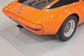 Opel Genève (1975) - innovative Designdetails am Heck des Mittelmotorsportwagens - Techno Classica 2015