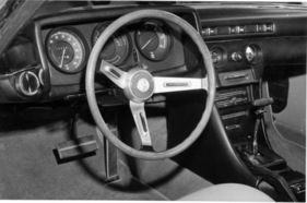 Opel Gran Turismo (1970) - von Pietro Frua gestaltetes Interieur - Genfer Autosalon 1970