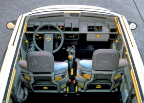 Opel Junior (1983) - View into the cockpit