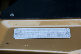 Opel Kadett 1.2 SR Coupé (1978) - Chassis-Plakette