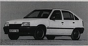 Opel Kadett 1,3-Liter  S  - 60  PS (DIN) Zentraleinspritzung