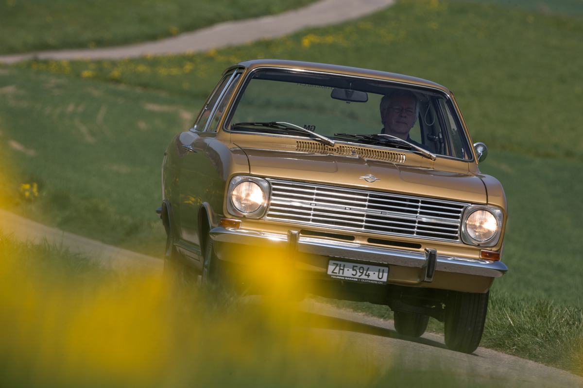 Opel Kadett 1100 (1971) - rund 130 km/h schnell damals
