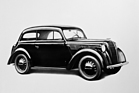 Bild: Opel Kadett (1936) - Erfolg in Serie - der erste Kadett lief zwischen 1936 und 1940 mehr als 107'000 Mal in Rüsselsheim vom Band