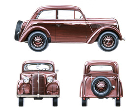 Opel Kadett (1936) - Von allen Seiten eine gute Figur - der Opel Kadett war vom Start weg beliebt und ist heute ein gesuchter Klassiker
