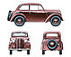 Opel Kadett (1936) - Von allen Seiten eine gute Figur - der Opel Kadett war vom Start weg beliebt und ist heute ein gesuchter Klassiker (© GM Corporation / Opel, 1936) Opel Kadett (1936) - Von allen Seiten eine gute Figur - der Opel Kadett war vom Start weg beliebt und ist heute ein gesuchter Klassiker (© GM Corporation / Opel, 1936)
