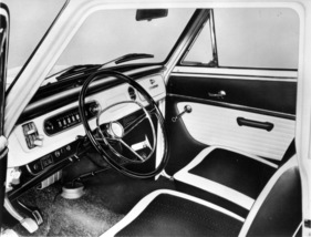 Opel Kadett (1962) - Bandtacho und Schalthebel am Boden