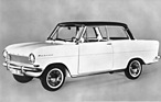 Opel Kadett (1962) - den Namen "Kadett" hatte man schon früher genutzt bei Opel