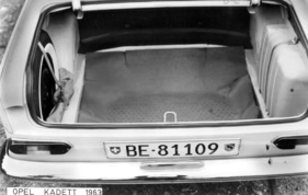 Opel Kadett (1962) - der geräumige Kofferraum