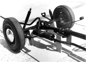 Opel Kadett (1963) - Starre Hinterachse mit Blattfedern, eine robuste Konstruktion