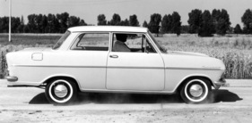 Opel Kadett (1963) - bei der Bremsprüfung