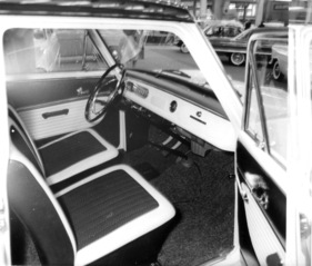 Opel Kadett (1963) - helles, gefälliges Interieur