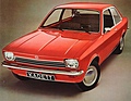 Bild: Opel Kadett (1973) – Die 1000er-Version gibt es nur in Ocker oder Rot
