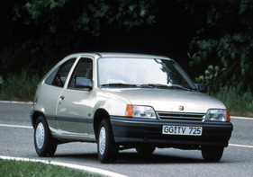 Opel Kadett (1984) - die Modelle der E-Serie waren rundlicher