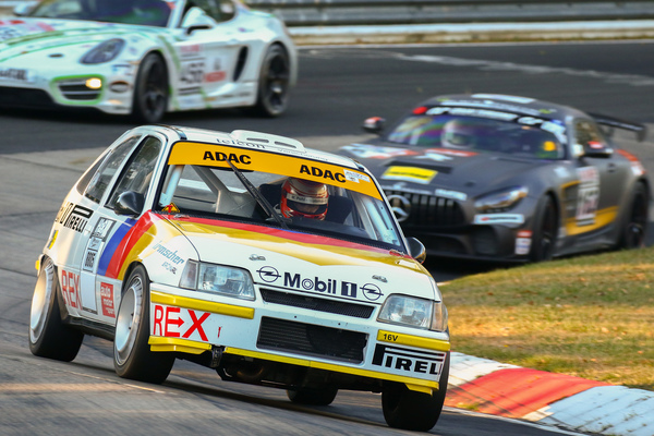Opel Kadett (1988) beim 8. Lauf der VLN 2018 (50. ADAC Barbarossapreis)