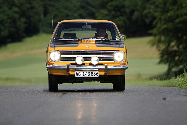 Opel Kadett B Rallye (1972) - machte optisch durchaus etwas her