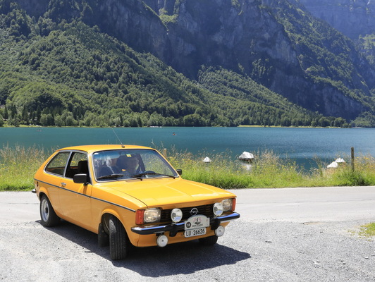 Bild: Opel Kadett C City 2.0 S (Klöntalersee) - 11. Heidi Classic 2023