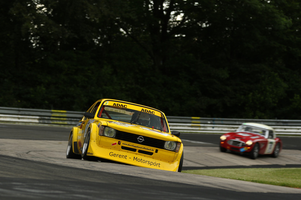 Opel Kadett C Coupé 1978 an der Historic Trophy Nürburgring 2016 - FHR Langstrecken Cup