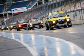 Opel Kadett C GT/E (1978) - am zweiten Tag der Creme21 2015 auf dem Hockenheimring