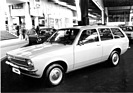 Opel Kadett Caravan - attraktive und zugleich zweckmässige Kombi-Karosserie - am Genfer Automobilsalon 1974