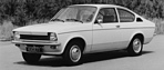 Opel Kadett Coupé (1974) – Mit Kopfstützen (© Archiv Automobil Revue) Opel Kadett Coupé (1974) – Mit Kopfstützen (© Archiv Automobil Revue)