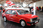 Opel Kadett D GTE (1983) - mit Glashubdach und Sebring-Auspuff, auf dem Stand der Alt-Opel Interessengemeinschaft - Classic Expo Salzburg 2019
