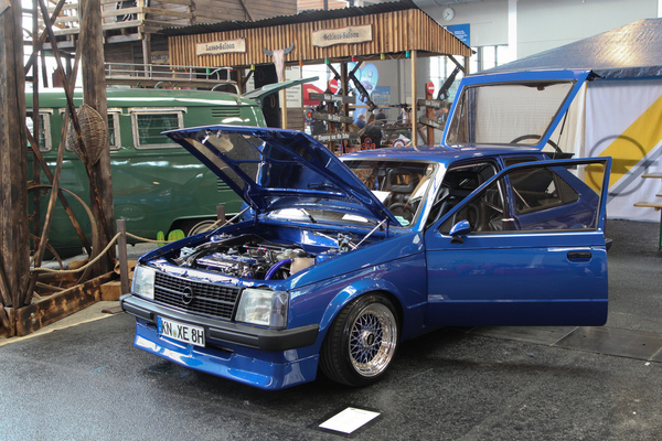 Opel Kadett D in Tuner-Ausführung - Motorworld Classics Bodensee 2019