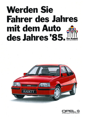 Opel Kadett E (1985) - Auto des Jahres 1985