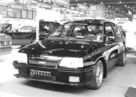 Opel Kadett GSi Delta Vitesse (1985) - high-performance special edition from Sursee/Lucerne - Geneva Motor Show 1985