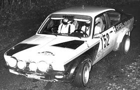Opel Kadett GT/E (1976) - der Gruppe-4-Kadett von Locher:Krebs am Rallye 333 Minuti in Oberitalien