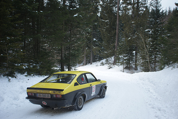 Opel Kadett GT/E C (1976) - an der Aflenzer Winterclassic 2013