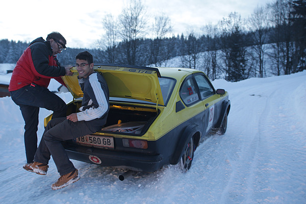 Opel Kadett GT/E C (1976) - an der Aflenzer Winterclassic 2013