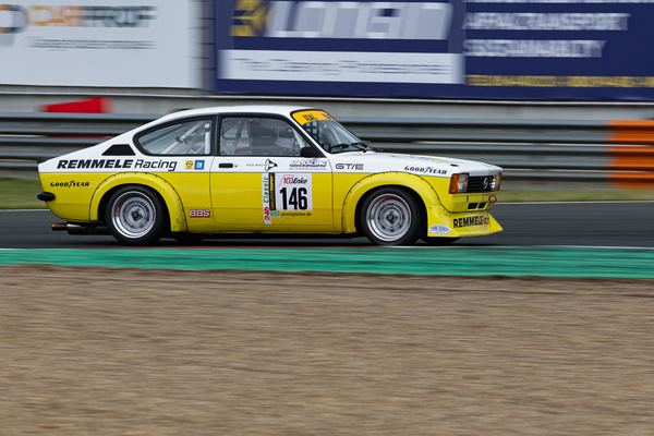 Opel Kadett GT/E – Sieger in Rennen 1 der "Youngtimer Trophy": Adrian Remmele – Historic Grand Prix Zolder 2024