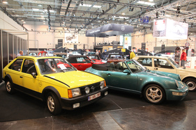 Opel Kadett GTE (1981) - wie damals mit aufgeklebten Finnen - Techno Classica 2016