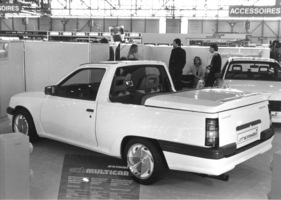 Opel Kadett Kamei X1 Multicar (1986) - Allroundfahrzeug mit drei Karosserien in einer - Genfer Autosalon 1986