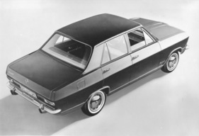 Opel Kadett L (1966) - Illustration der neuen viertürigen Limousine Opel Kadett L (1966) - Illustration der neuen viertürigen Limousine