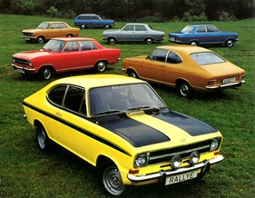 Opel Kadett Rallye (1971) - der Rallye-Kadett und seine Brüder