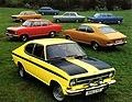 Bild: Opel Kadett Rallye (1971) - der Rallye-Kadett und seine Brüder