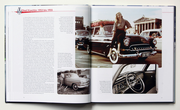 Opel Kapitän 1953 - Buch "Die Großen Opel - Kapitän - Admiral - Diplomat - Monza - Senator"