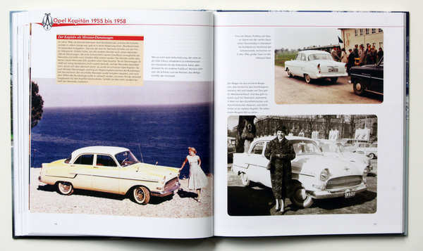 Bild Opel Kapitän 1955 - Buch "Die Großen Opel - Kapitän - Admiral - Diplomat - Monza - Senator"