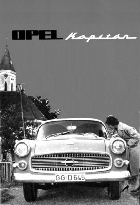 Opel Kapitän (1958) - die attraktive Limousine