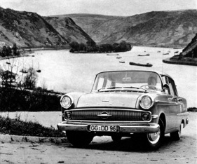 Opel Kapitän (1961) - grosse Limousine Opel Kapitän (1961) - grosse Limousine